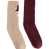 2-Pack Cosy Socks, Pink