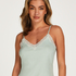 Cami Rib Lace Top, Green