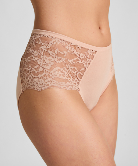 Superslip Midi Lace, Beige