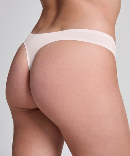 Invisible thong basic, Beige
