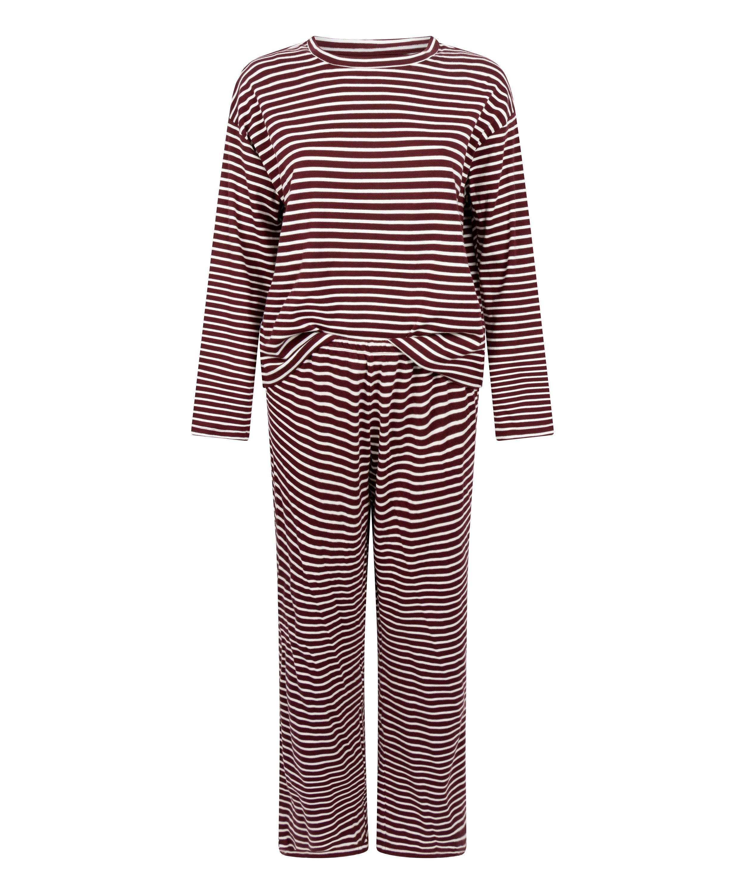 Pyjamaset Cotton Jersey, Purple, main