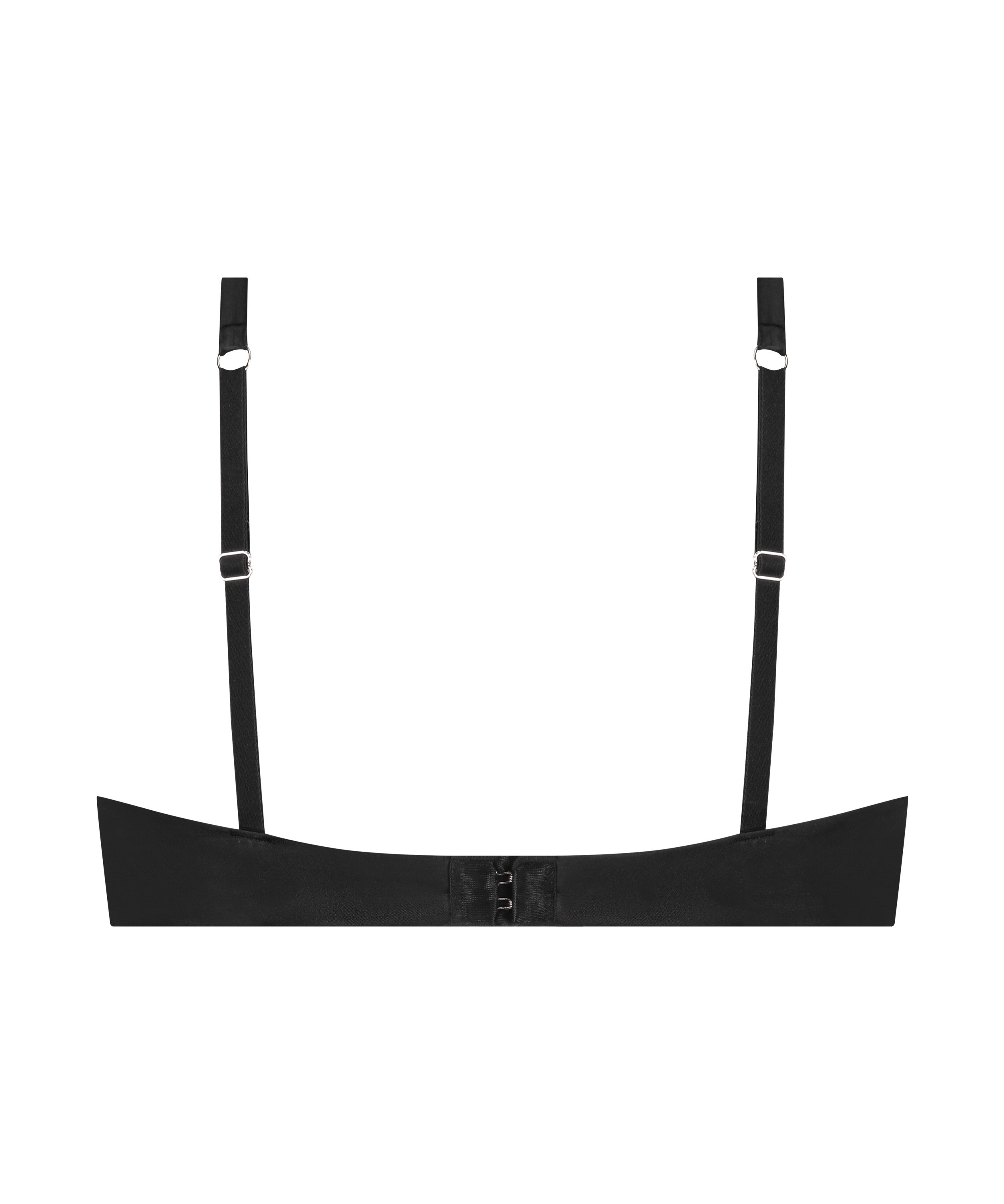 Almendra Non-Padded Underwired Bra, Black, main