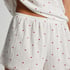 Pointelle Pyjama Shorts, White