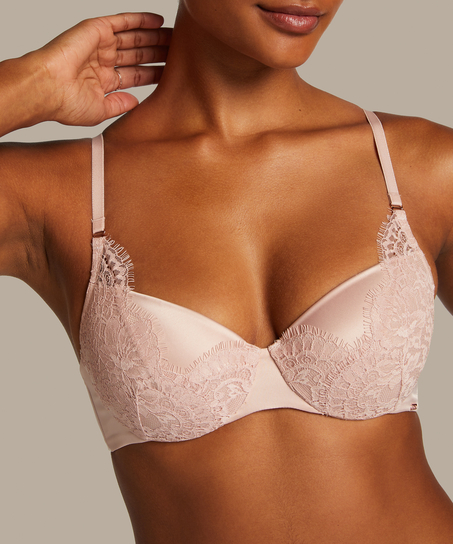 Chalice Padded Underwired Bra, Pink