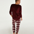 Long Fleece Sweater, Red