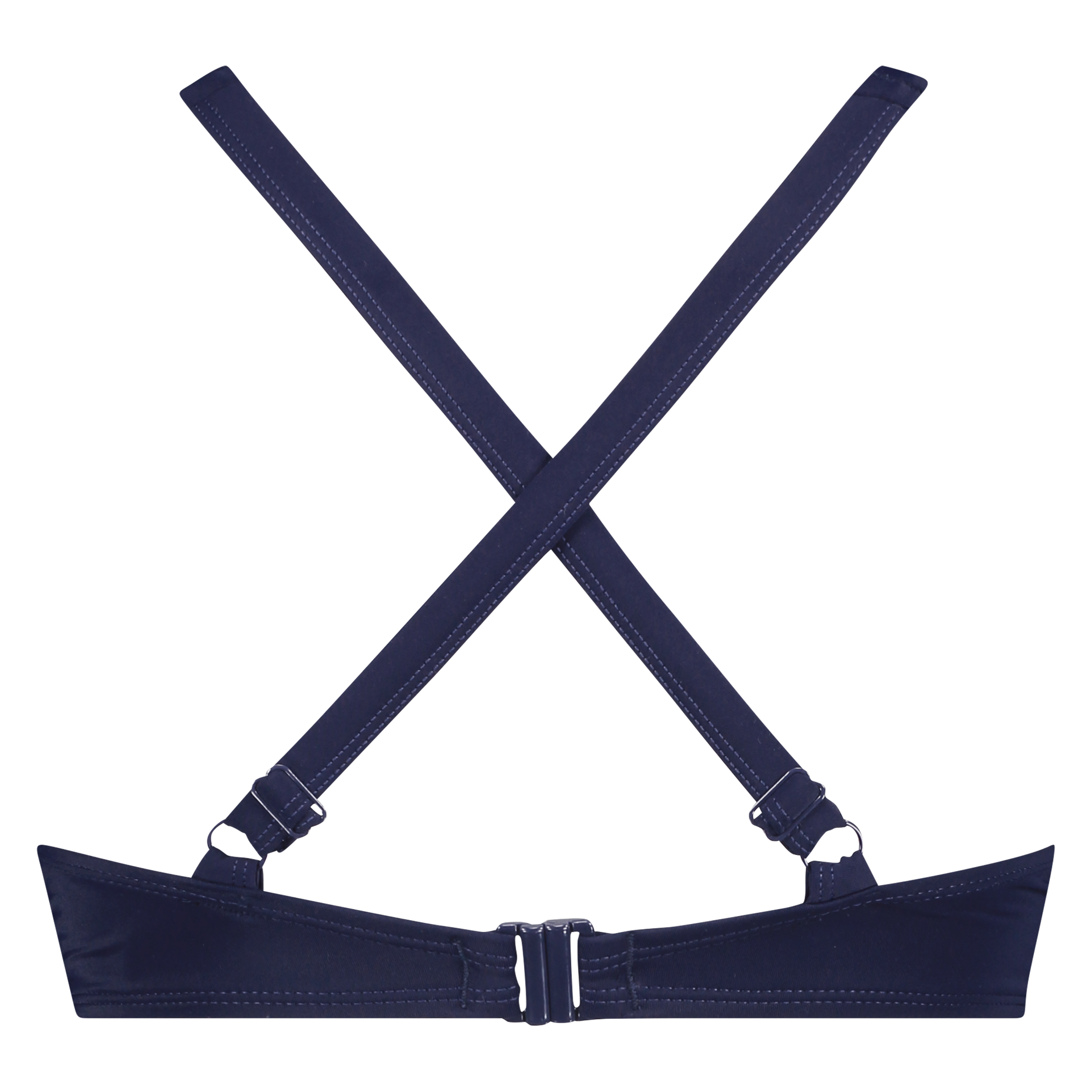 Sunset Dreams padded underwired bikini top Cup E +, Blue, main