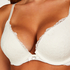 Marine Padded Underwired Push-Up Bra, White