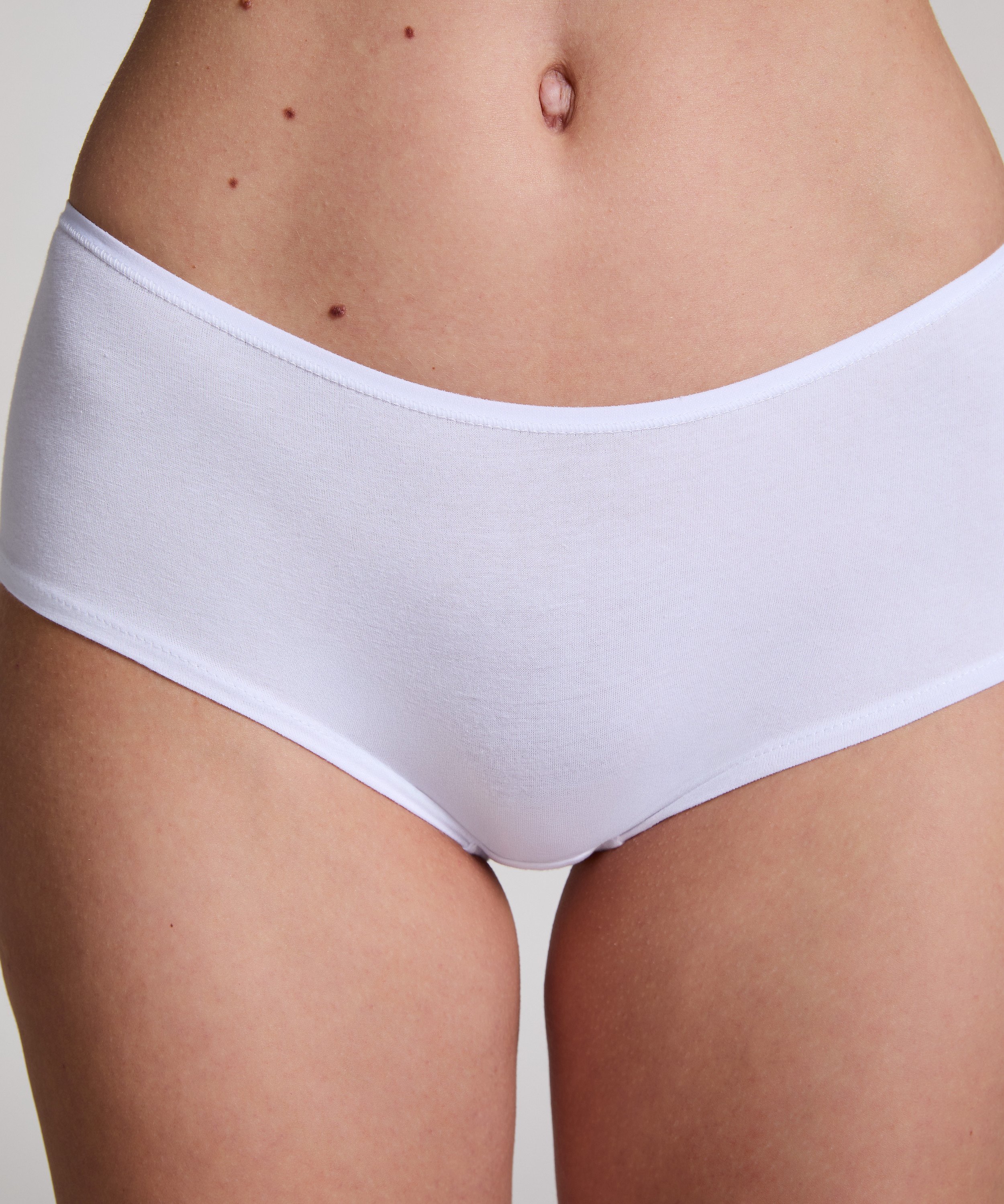 2 Cotton Boxers Kim, White, main