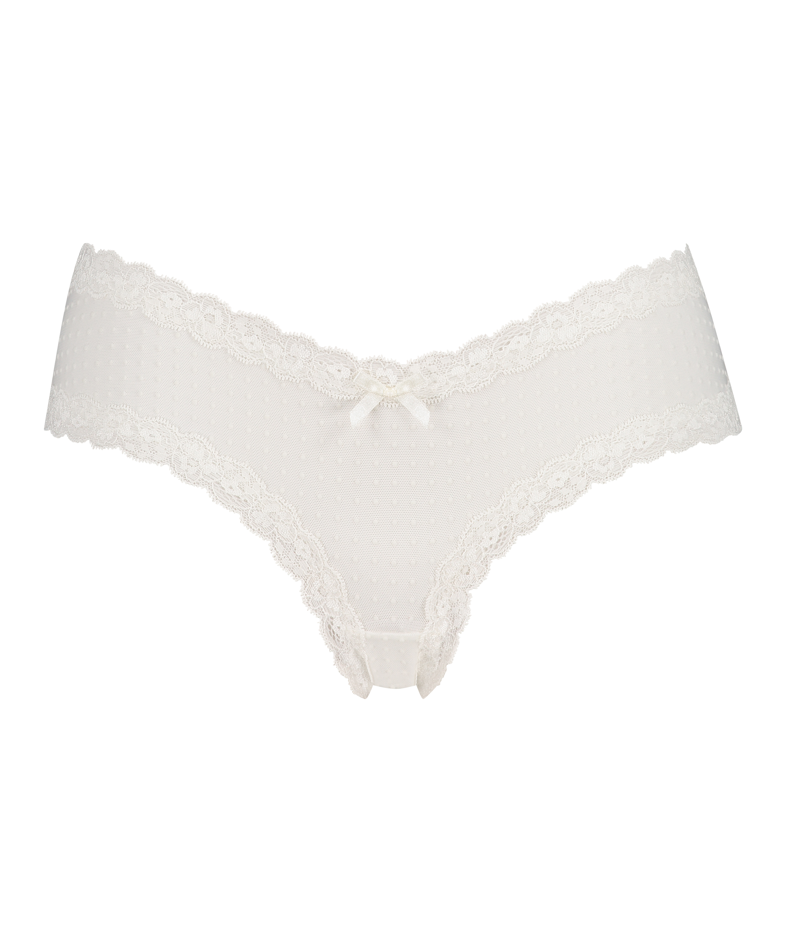 V-shape Mesh Brazilian, White, main