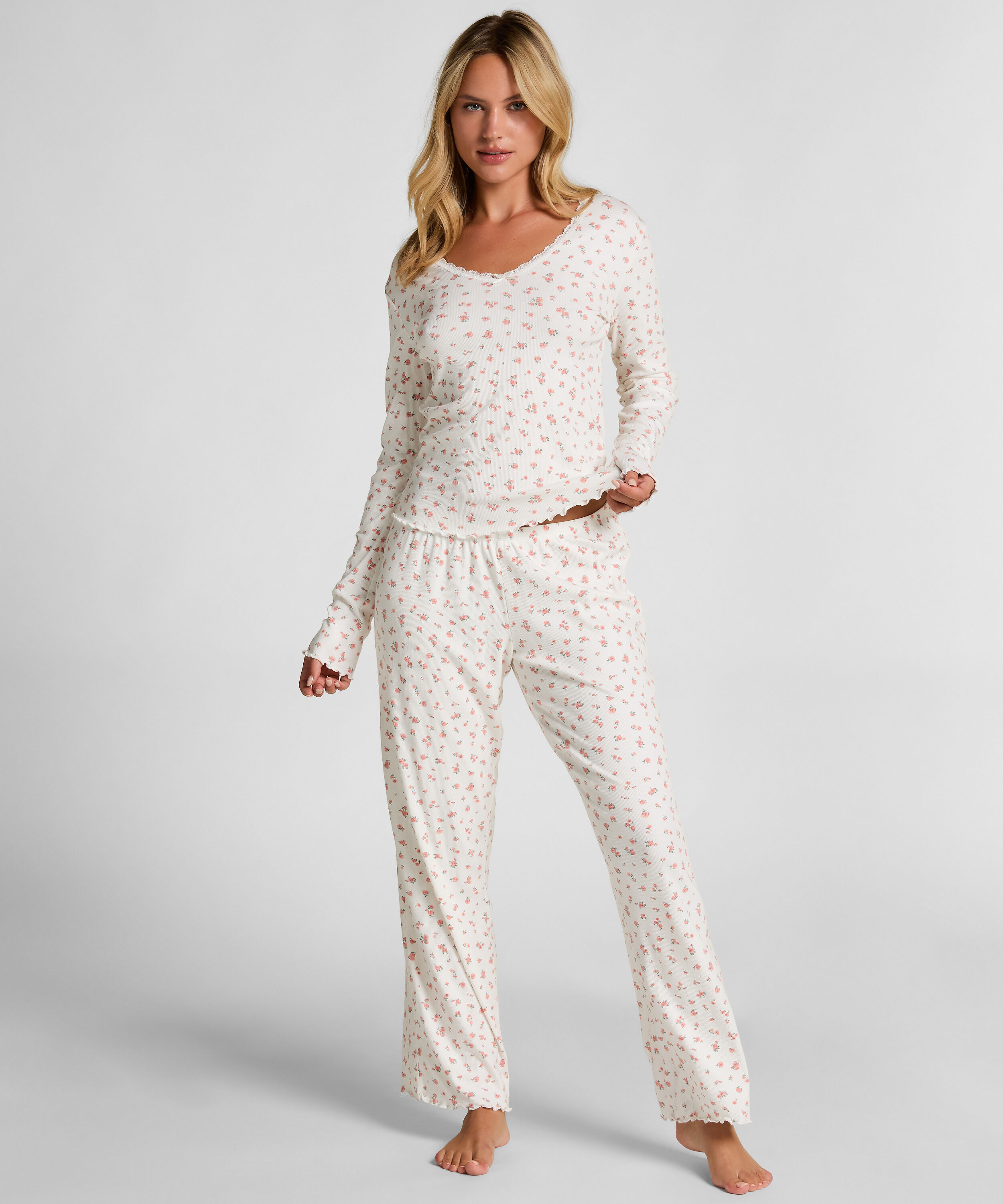 Ribbed Pyjama Pants
