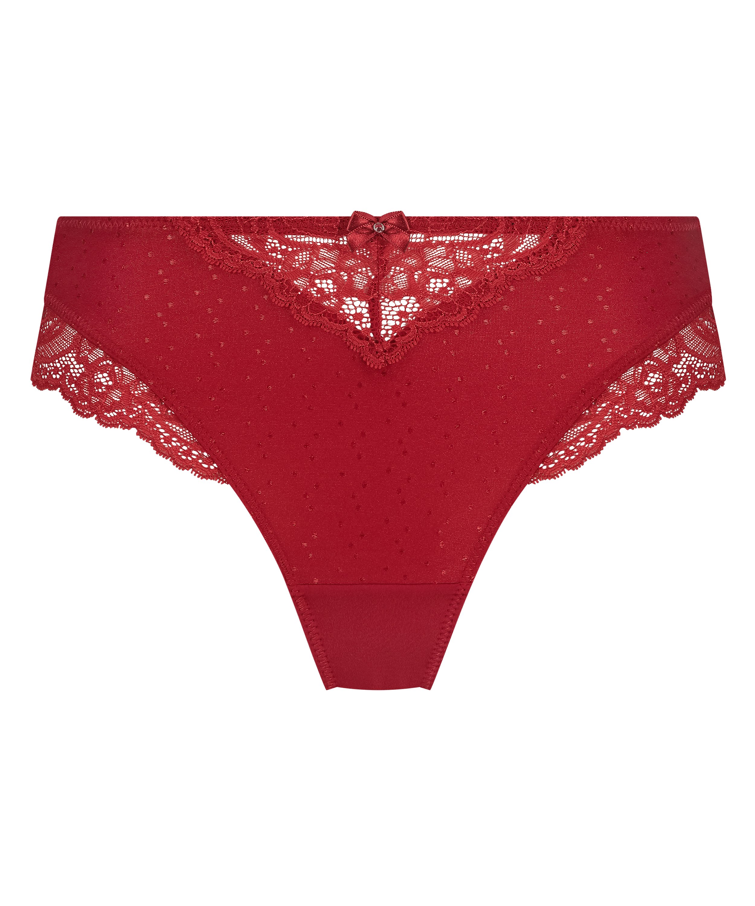 Sophie high knickers, Red, main