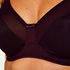 Nina Non-Padded Underwired Minimizer Bra, Purple