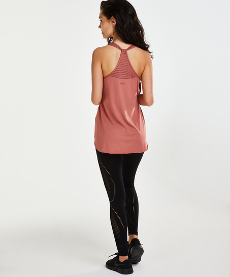 HKMX loose fit tank top, Pink