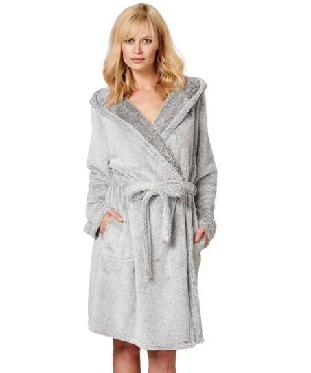 Bathrobe Snuggle, Grey