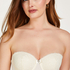 Padded Strapless Underwired Bra Maya, White