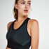 HKMX Sports bra The Motion Level 2, Green