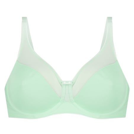 Nina Non-Padded Underwired Minimizer Bra, Green