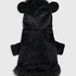 Fleece dog onesie Lucy Hale, Black