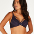 Georgia Padded Underwired Bra, Blue