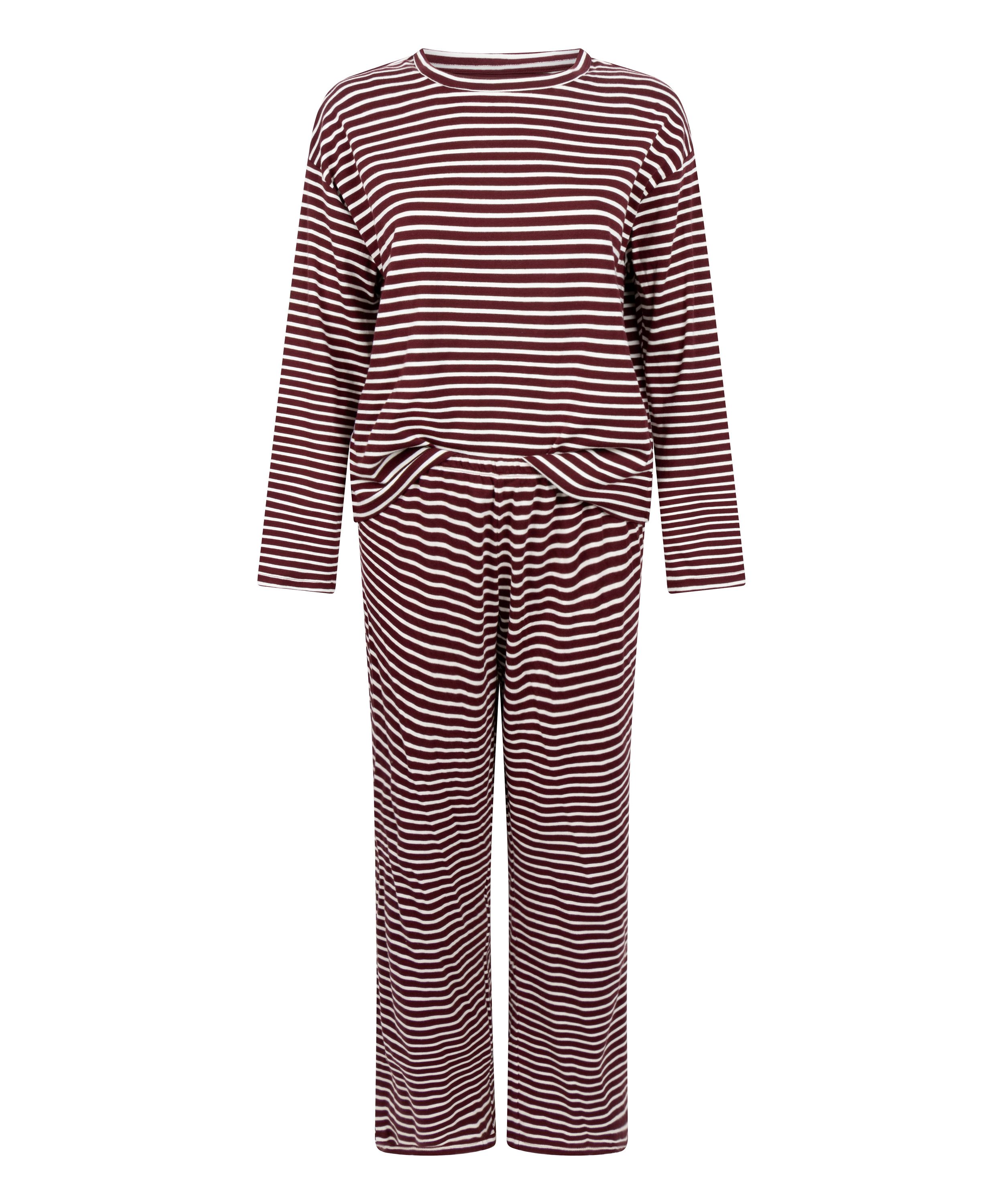 Pyjamaset Cotton Jersey, Red, main