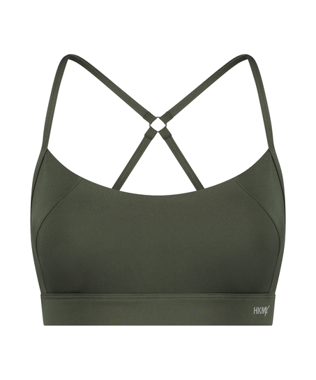 HKMX The Nadi sports bra level 1, Green