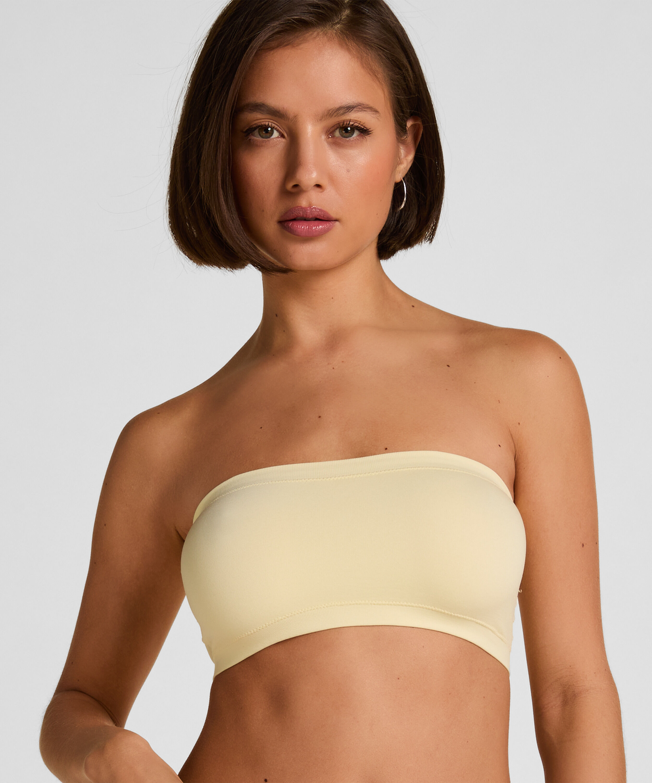 Dide Bandeau Bralette, Yellow Dide Bandeau Bralette, Yellow