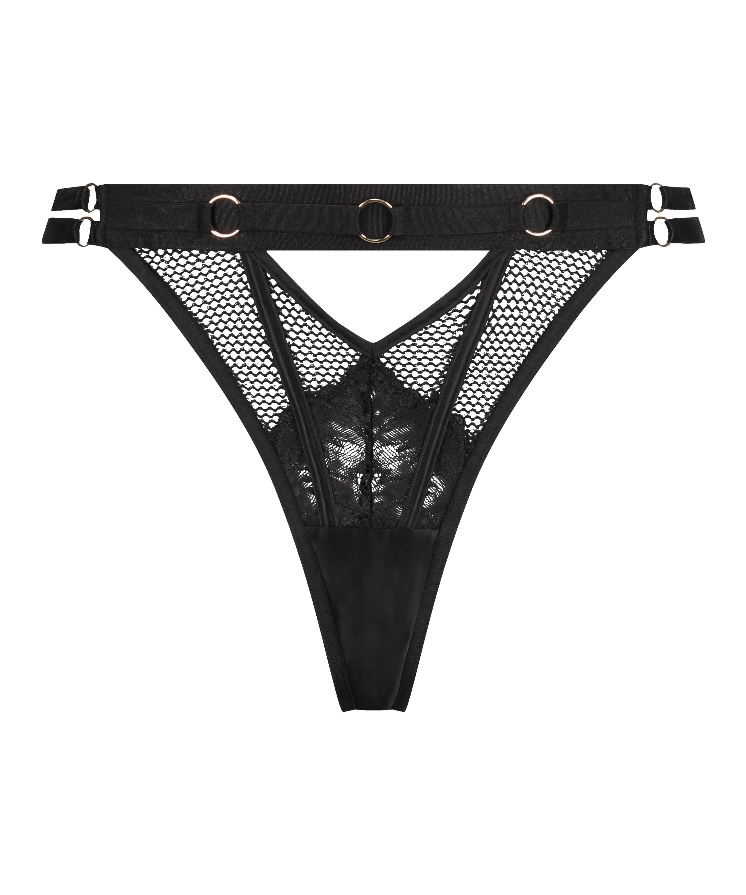 Pleasure Thong, Black, main