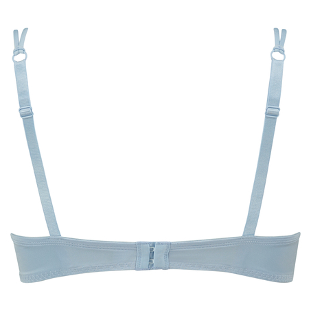 Padded underwired bra Angie, Blue