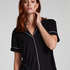 Essential Jersey Short-Sleeved Jacket, Black