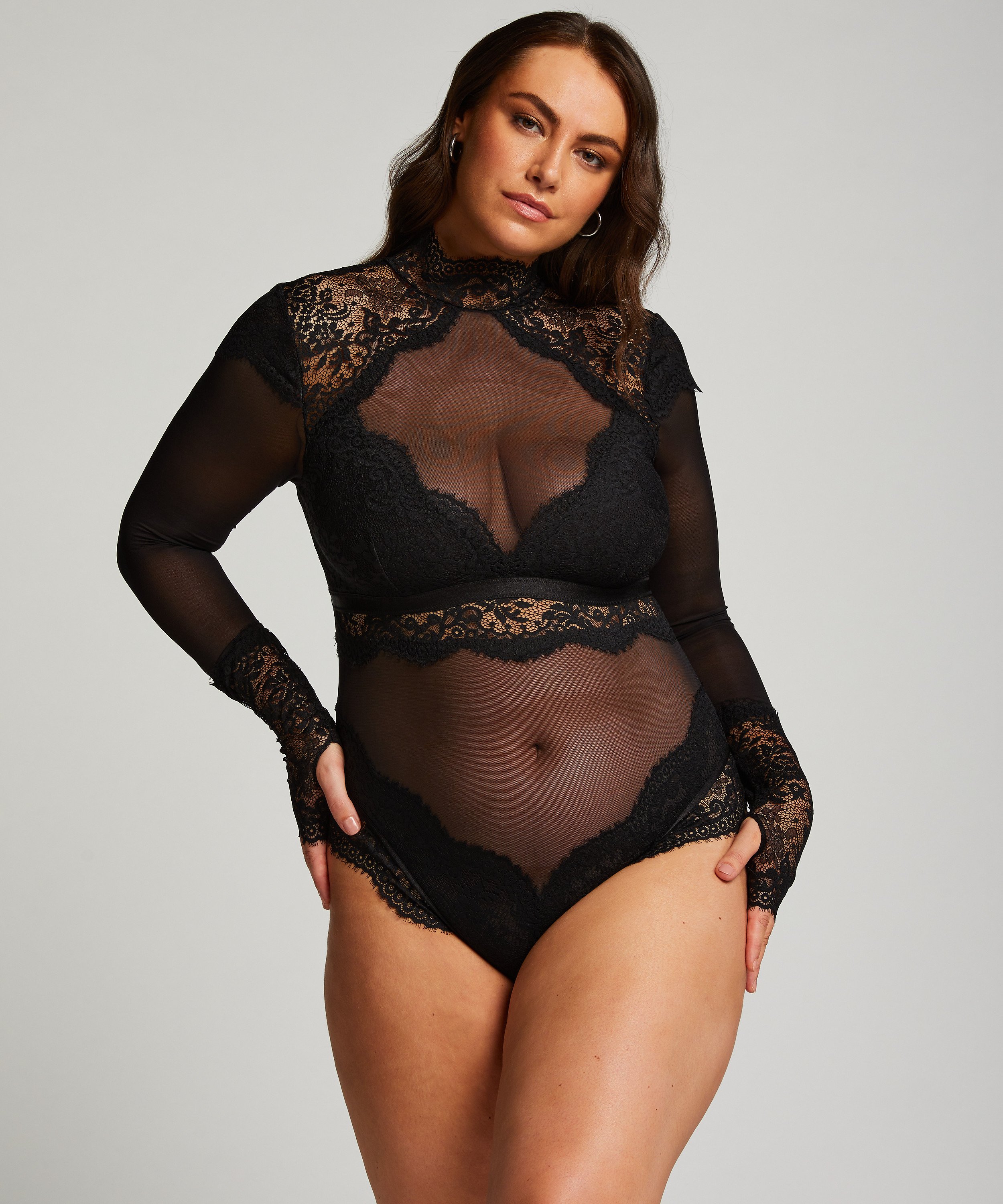 Emily Bodysuit, Black, main