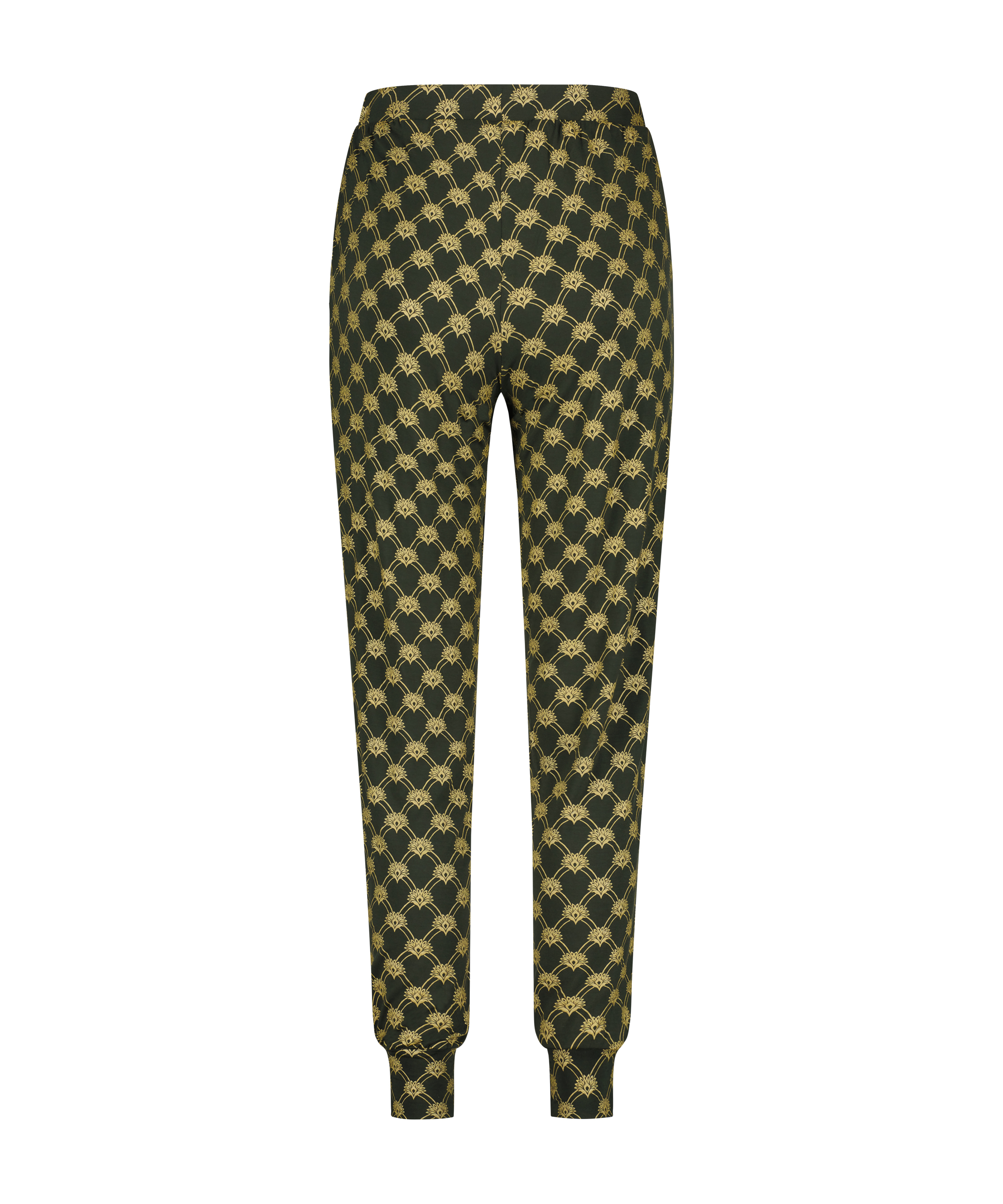 Jersey Pyjama Pants, Green, main