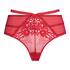Bonnie high thong Curvy, Red