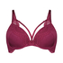 Georgia Padded Underwired Bra, Red