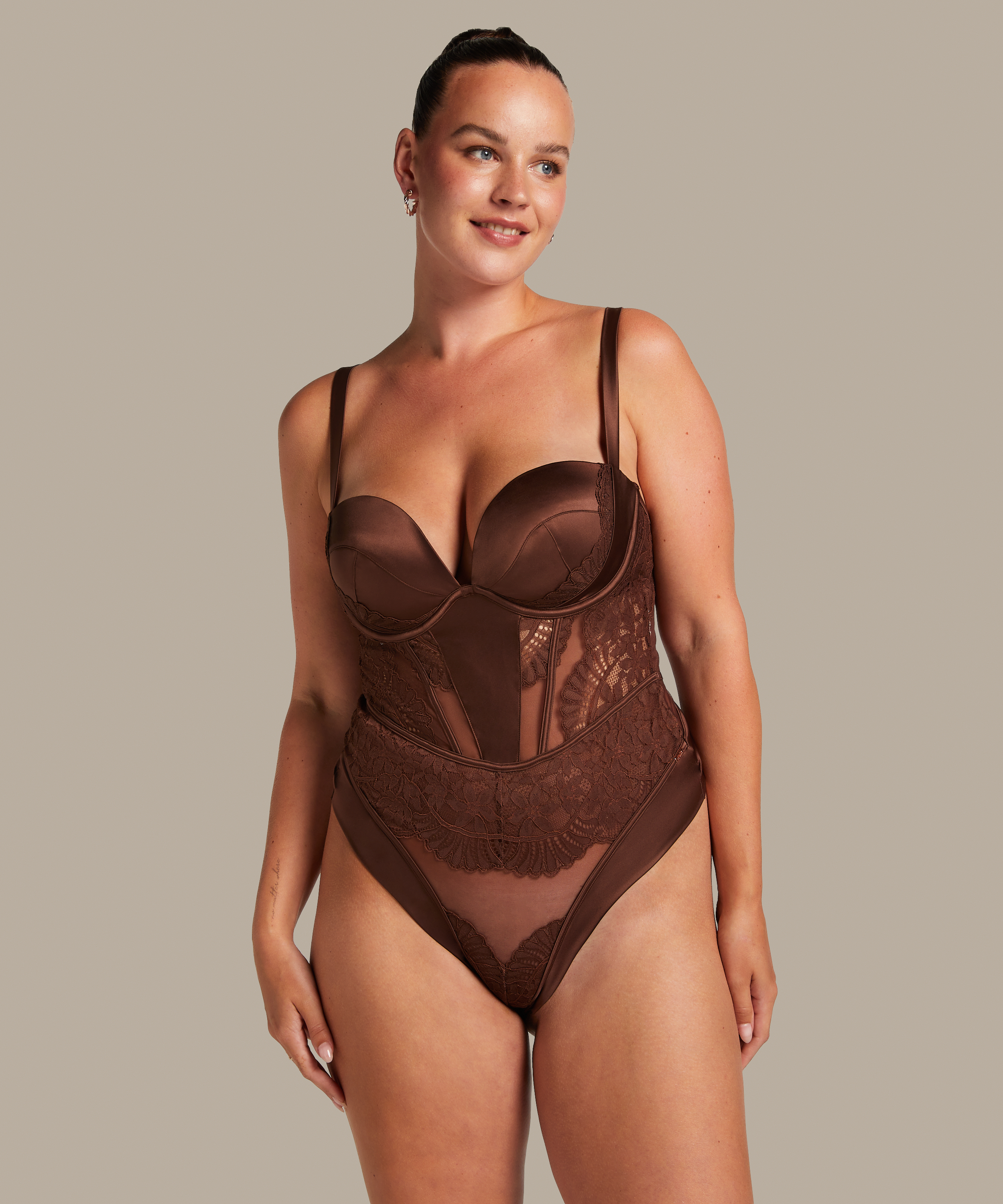 Indigo Body, Brown, main