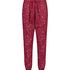 Twill Pyjama Pants, Red