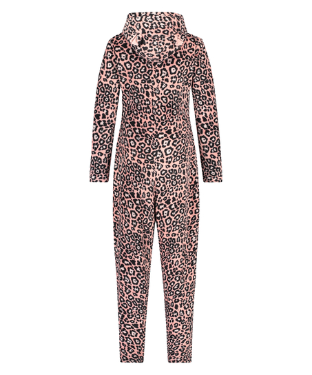 Leopard Onesie, Pink