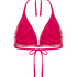 Cali Triangle Bikini Top, Pink