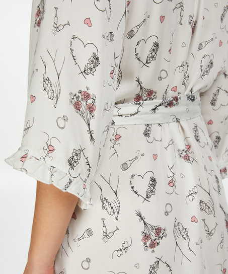 Kimono Bridal, White