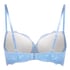Marine Padded Underwired Bra, Blue