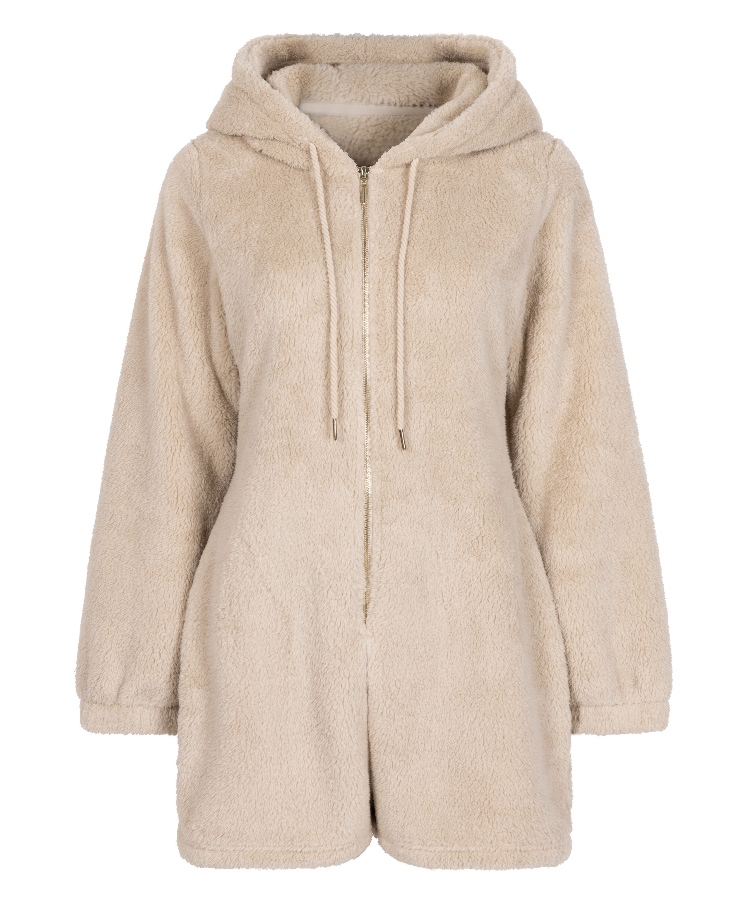 Fleece Onesie, Beige