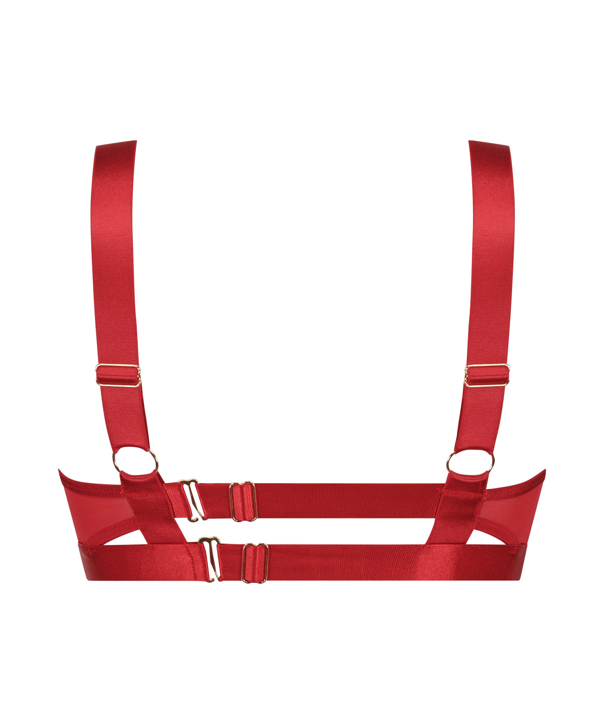 Aurelia Non-Padded Underwired Bra, Red, main