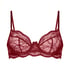 Isabelle Non-Padded Underwired Bra, Red