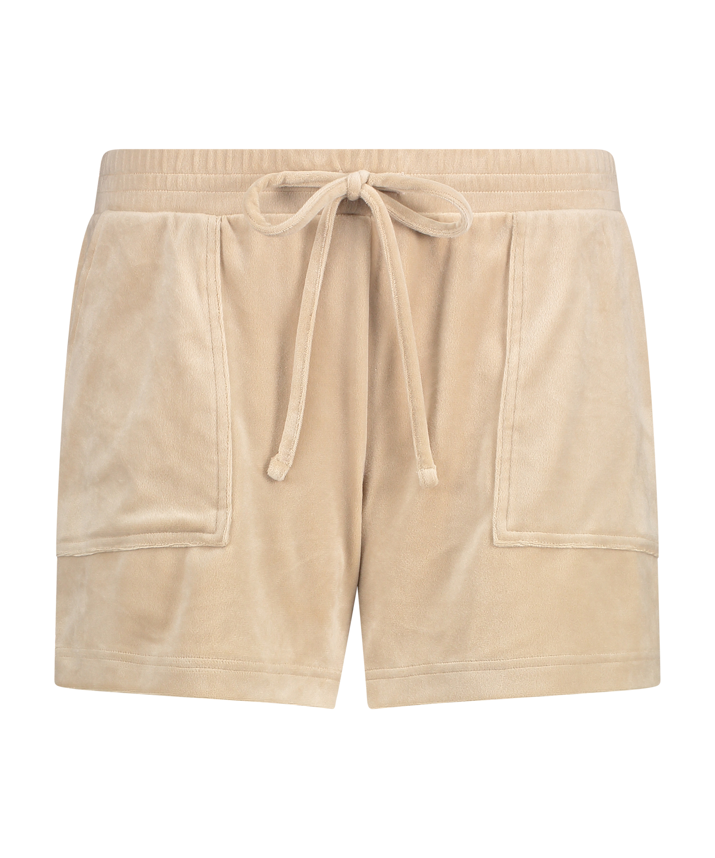 Velvet Pocket shorts, Beige, main