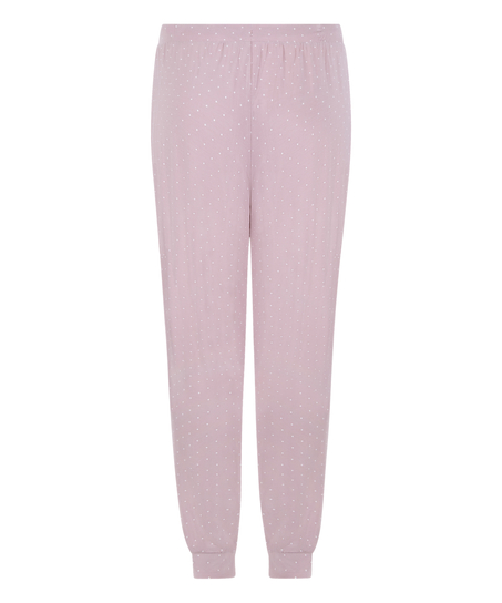 Jersey Pyjama Pants, Pink