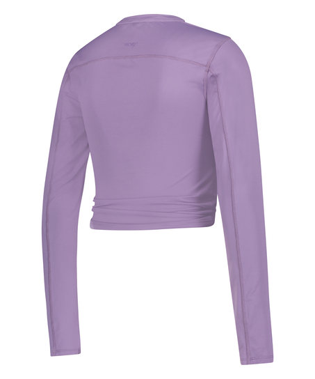 HKMX Long-sleeved sports top Aura, Purple