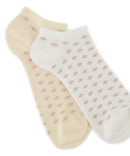 2 Pairs Of Socks, White