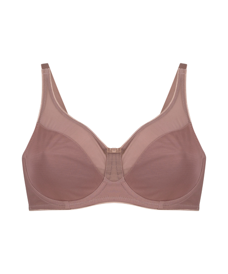 Nina Non-Padded Underwired Minimizer Bra, Purple