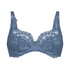 Daisy Non-Padded Underwired Bra, Blue