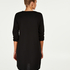Round Neck Nightshirt, Black