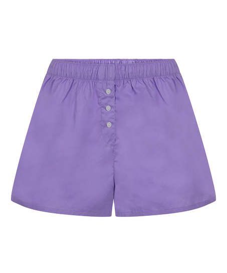 Cotton Shorts, Purple